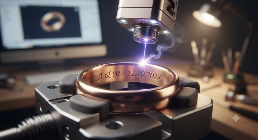Panduan Laser Engrave Cincin Kawin: Ukir Momen Spesial
